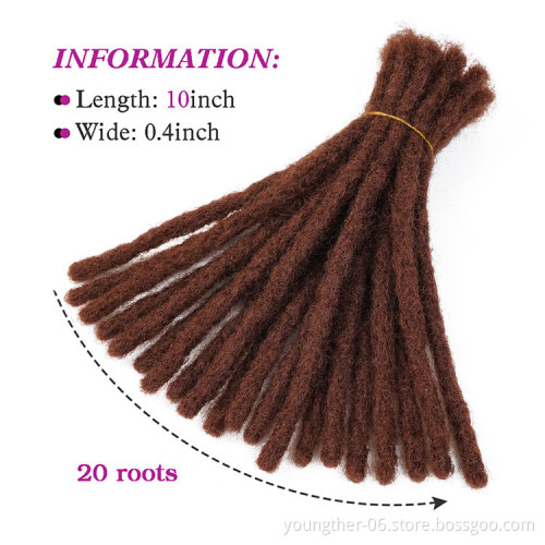 Dreadlocks Men Faux Locs Cheap Long Soft Crochet Dreads Locks Braid Styles Hair Weave Synthetic Dreadlocks Extensions